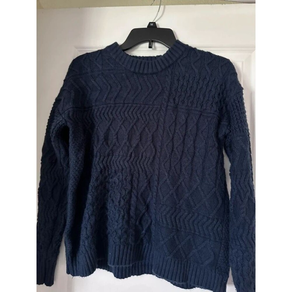 Navy sweater